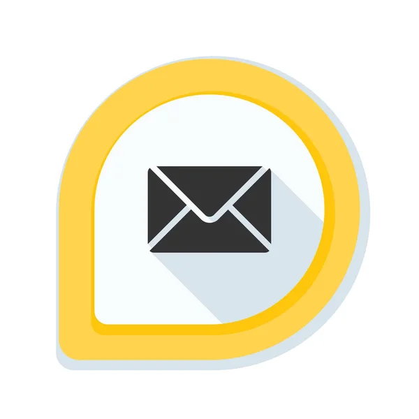 Sobre de correo icono — Vector de stock