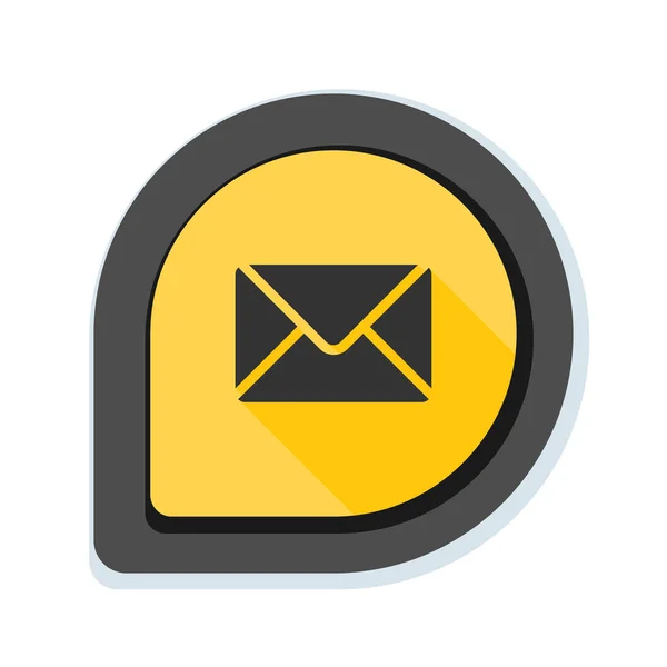 Mail envelope icon — Stock Vector