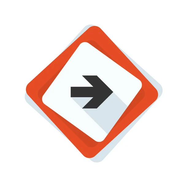 Right arrow sign — Stock Vector