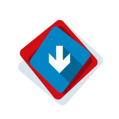 aşağı ok işareti 