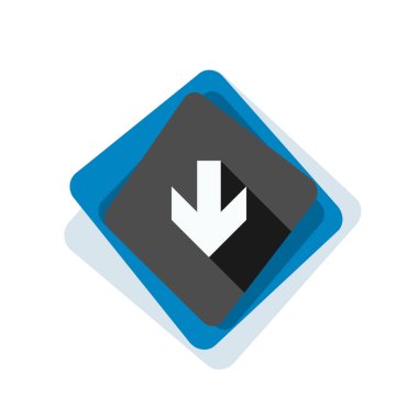 aşağı ok işareti 