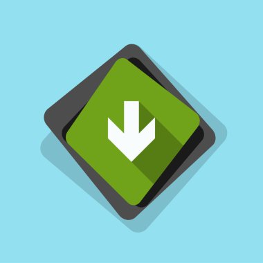 aşağı ok işareti 