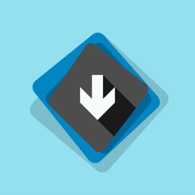 aşağı ok işareti 