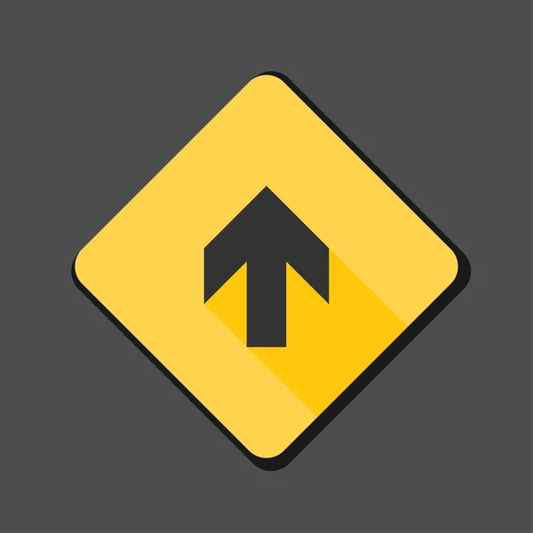 Up arrow sign — Stock Vector