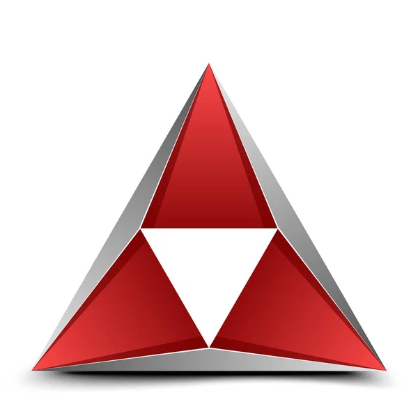 Driehoek niet onmogelijk teken — Stockvector