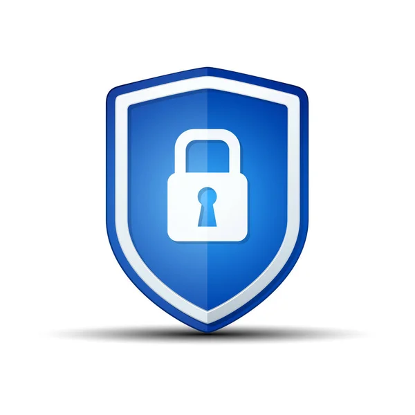 Firma Secure Shield — Vector de stock