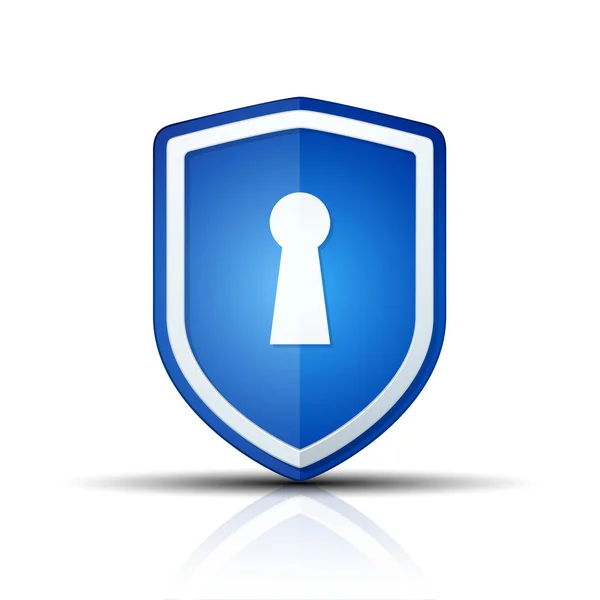 Firma Secure Shield — Vector de stock
