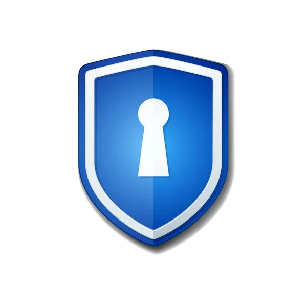 Firma Secure Shield — Vector de stock