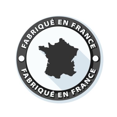 Düğmesi ile Fransa Haritası