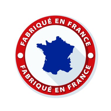 Düğmesi ile Fransa Haritası