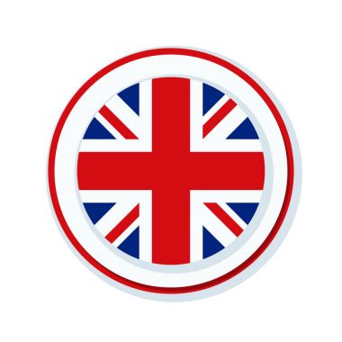 İngiliz bayrağı düğmesi 