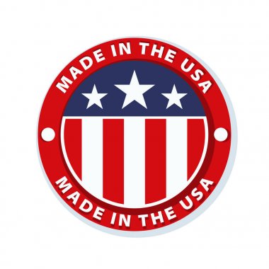 Amerikan bayrağı düğmesi 