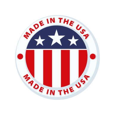 Amerikan bayrağı düğmesi 