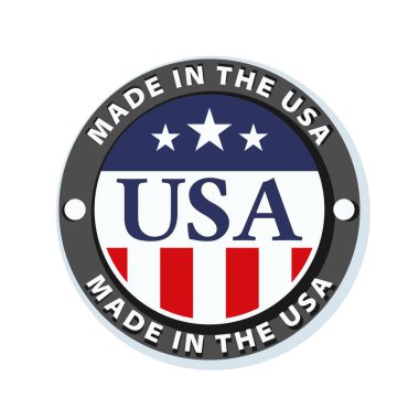 Amerikan bayrağı düğmesi 