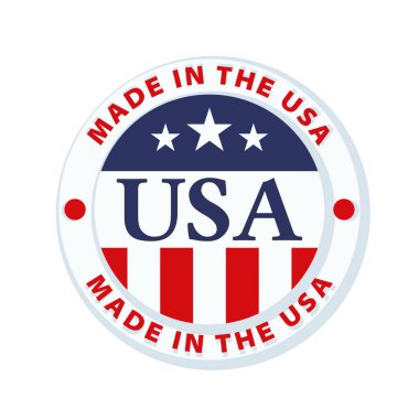 Amerikan bayrağı düğmesi 