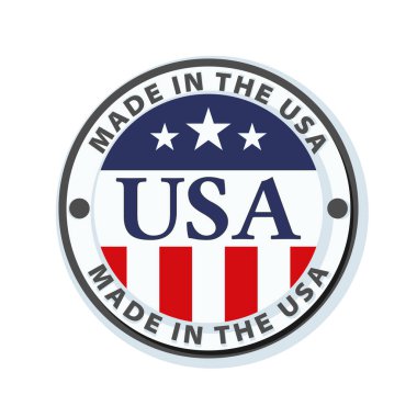 Amerikan bayrağı düğmesi 