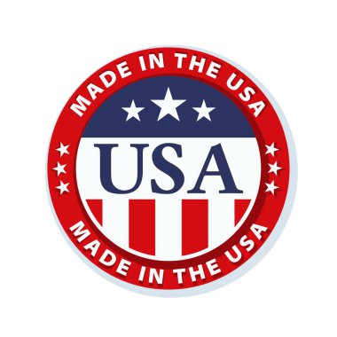 Amerikan bayrağı düğmesi 