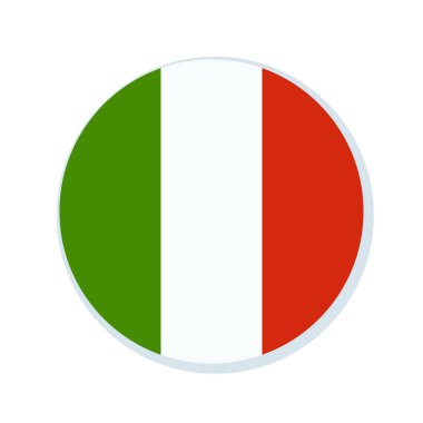 İtalya bayrak düğmesini