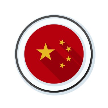 Çin bayrak düğmesini