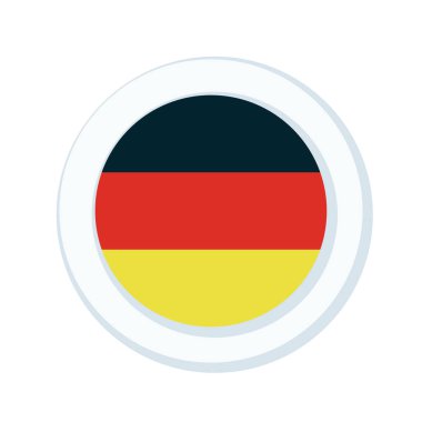 Almanya bayrağı düğmesi