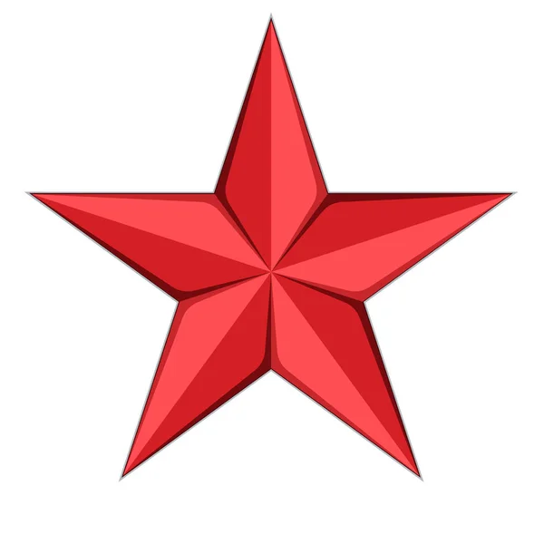 Signo estrella icono — Vector de stock