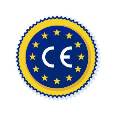 düğmesi ile Avrupa Birliği bayrağı