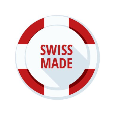 İsviçre bayrağı düğmesi