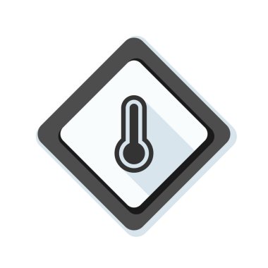 termometre basit simgesi