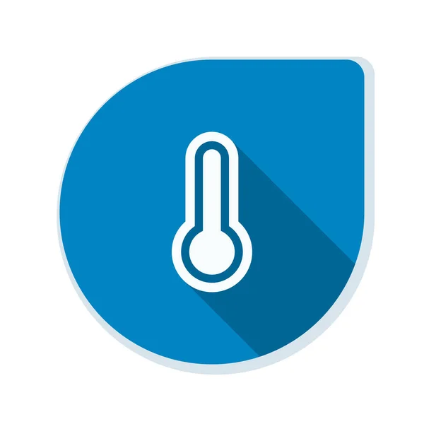 Termometre basit simgesi — Stok Vektör