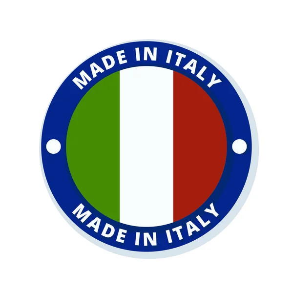 Кнопки прапор Італії — стоковий вектор