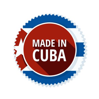 Küba bayrak düğmesini 