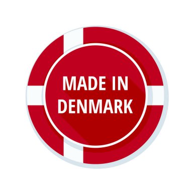 Danimarka bayrağı düğmesi