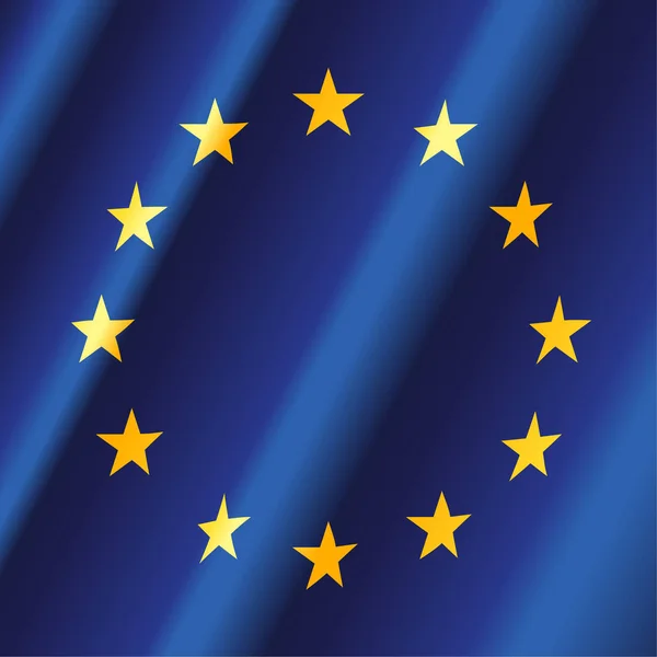 Europeiska unionens flagga — Stock vektor