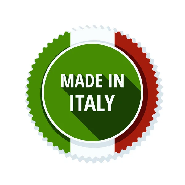Italienische Flagge — Stockvektor