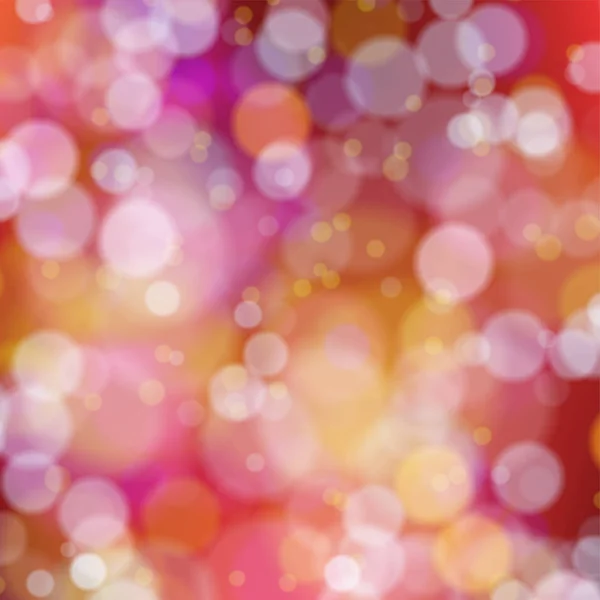 Fundo Abstrato Borrado Luzes Bokeh Textura — Vetor de Stock