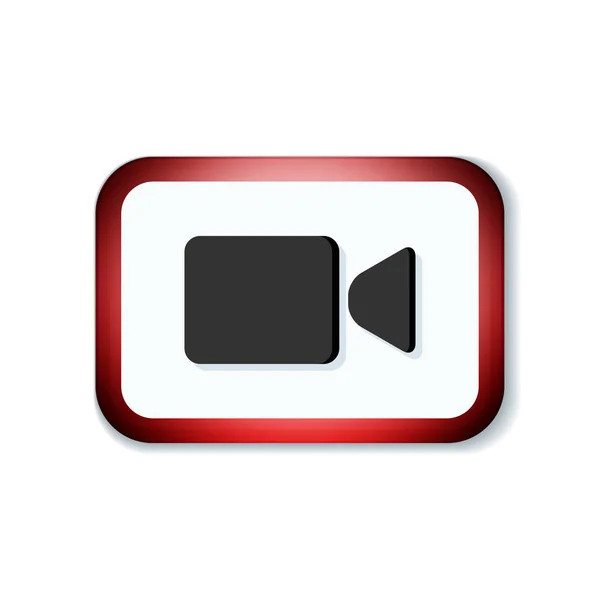 Video play icon — Stock Vector