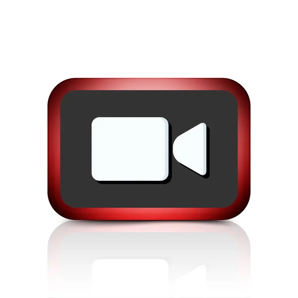 Video play icon — Stock Vector