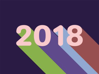 Renkli 2018 arka plan