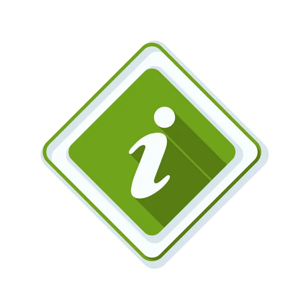 Pictogram voor informatie-ondersteuning — Stockvector