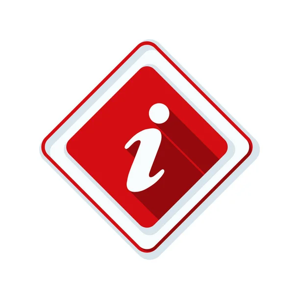 Icona di supporto informazioni — Vettoriale Stock