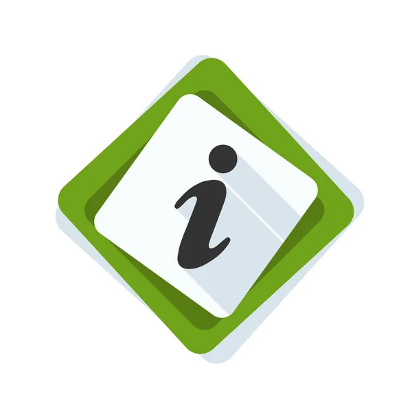 Pictogram voor informatie-ondersteuning — Stockvector