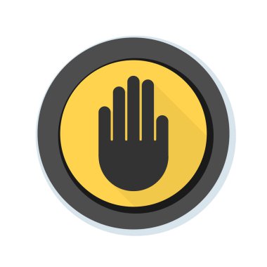 el blok reklamlar imzalamak, vektör, illüstrasyon