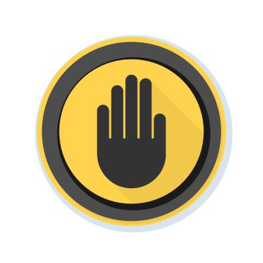 el blok reklamlar imzalamak, vektör, illüstrasyon