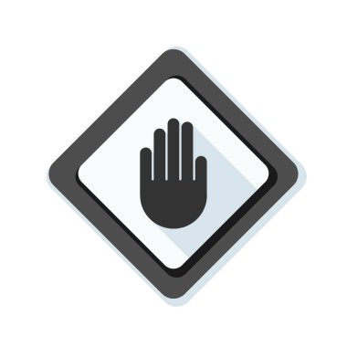 el blok reklamlar imzalamak, vektör, illüstrasyon