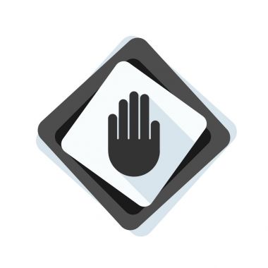 el blok reklamlar imzalamak, vektör, illüstrasyon