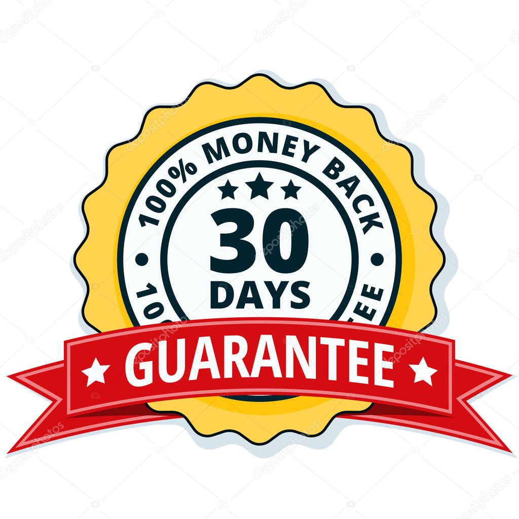 money back guarantee shield