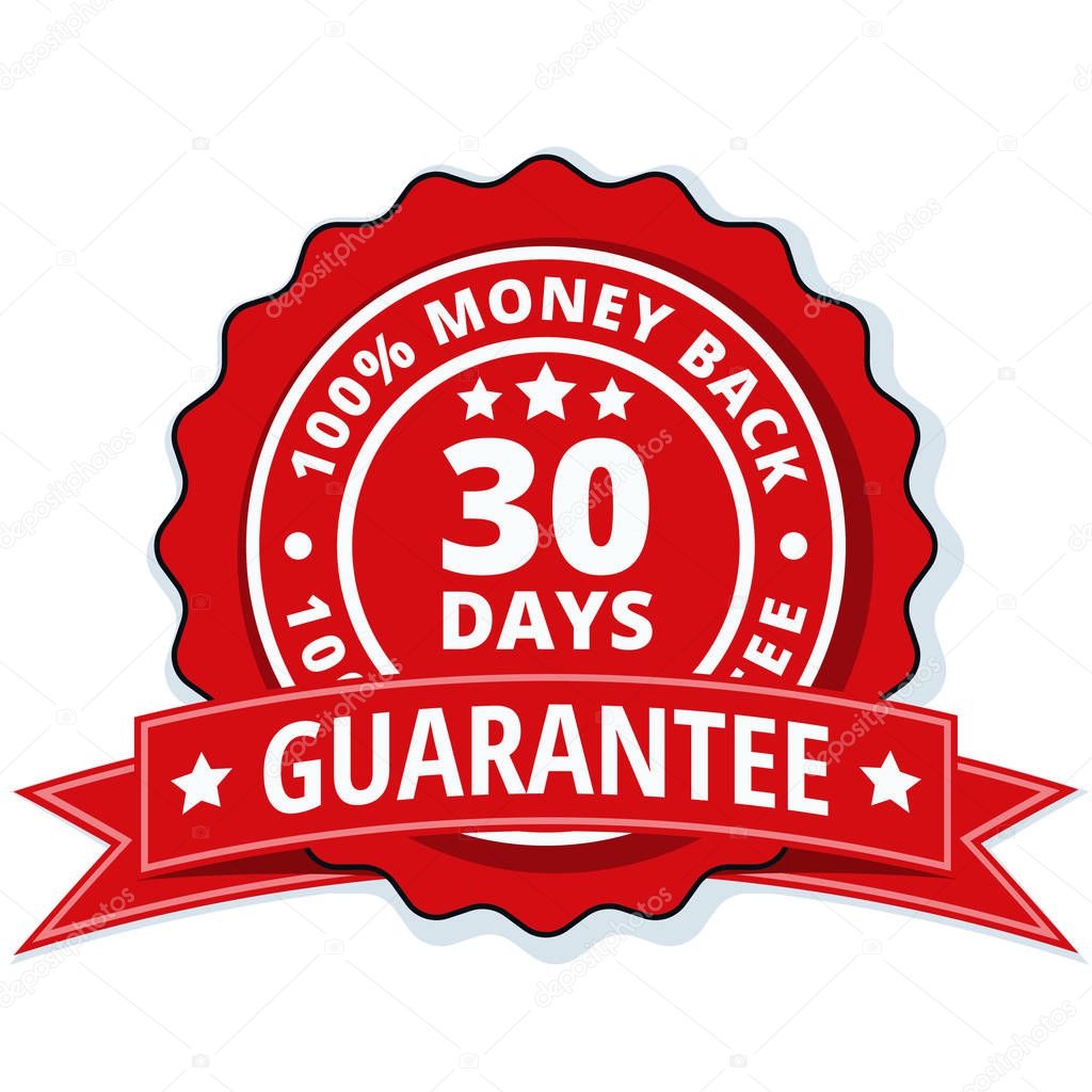 money back guarantee shield