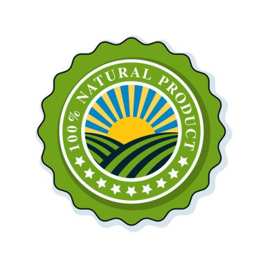 Organik ürün kalkan işareti