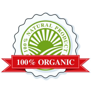 Organik ürün kalkan işareti