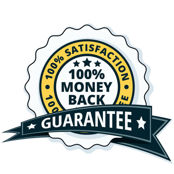 money back guarantee shield